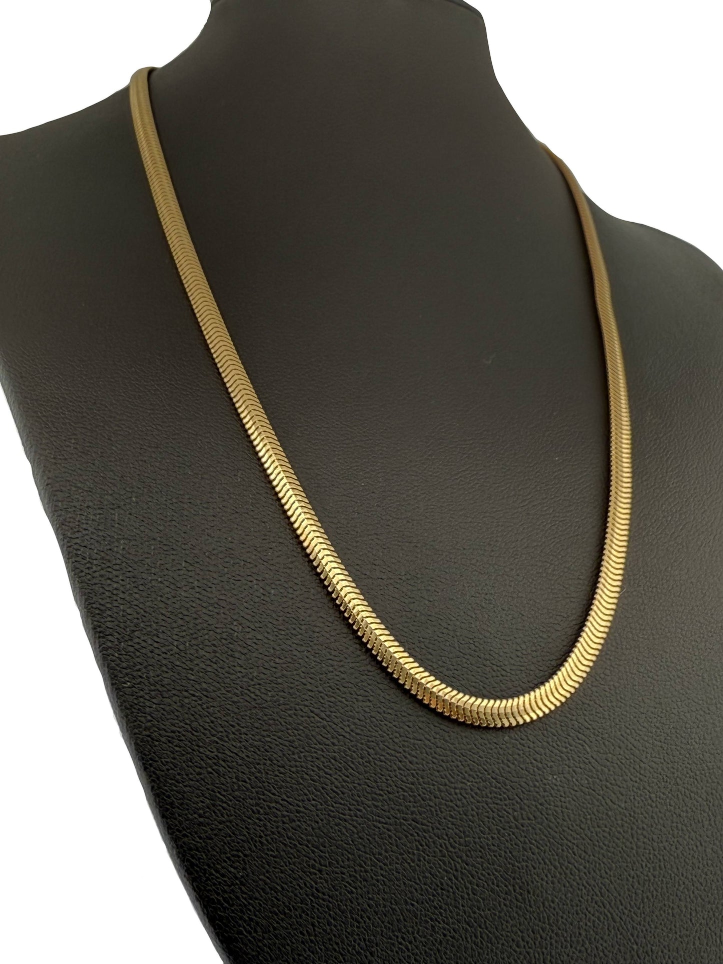 Halskette Gelbgold 18k - Zanjir Mar (Schlangenkette)
