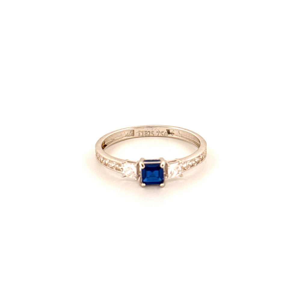 Ring Weissgold 18k - Darya (Meer)