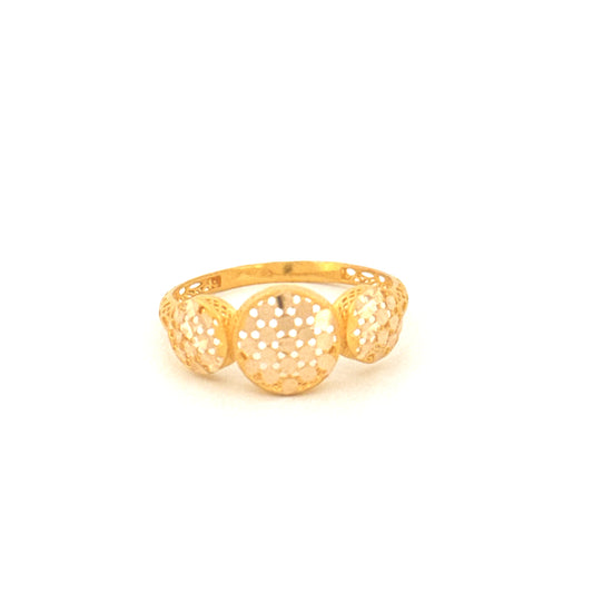 Ring Gelbgold 18k - Roya-ye-Bipayan (Der ewige Traum)