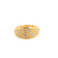 Ring Gelbgold & Weissgold 18k - Hengam-e-Rangin (Farbenspiel)