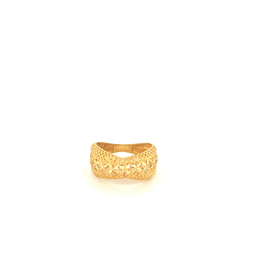 Ring Gelbgold 18k - Golehaye Sabad (Blüten in einem Körbchen)