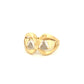 Ring Gelbgold & Weissgold 18k - Zard-o-Sefid Morvaridha-ye (Goldene und weisse Perlen)