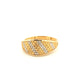 Ring Gelbgold & Weissgold 18k - Hengam-e-Rangin (Farbenspiel)