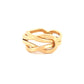 Ring Gelbgold 18k - Gereh-e Tala (Goldener Knoten)