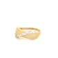 Ring Gelbgold & Weissgold 18k - Mar-e Zendegi (Schlange des Lebens)