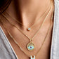 Halskette Gelbgold 18k – Reshteh-ye Sadeh (Schlichtes Band)