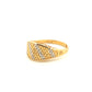 Ring Gelbgold & Weissgold 18k - Hengam-e-Rangin (Farbenspiel)