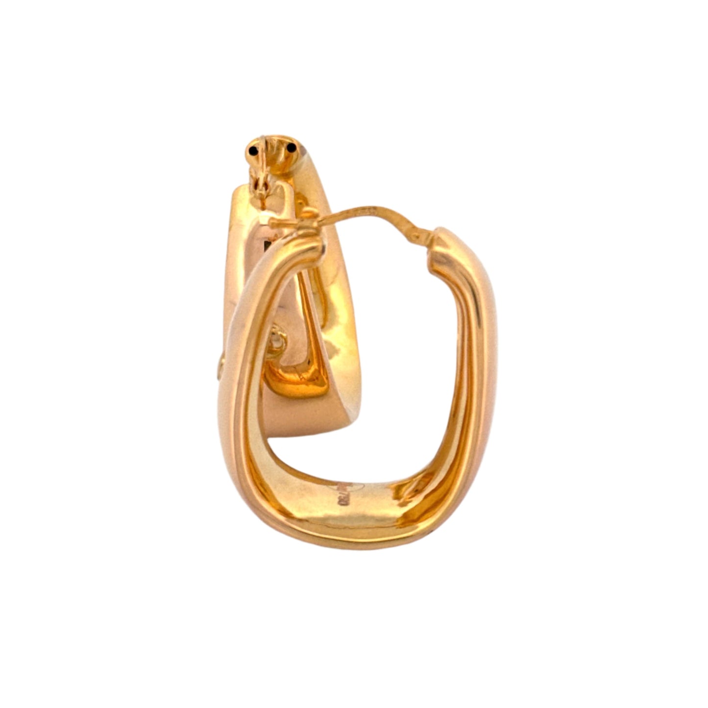 Ohrringe Gelbgold 18k - Mah-e Tala (Goldener Halbmond)