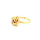 Ring Gelbgold & Weissgold 18k - Der gordische Knoten