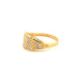 Ring Gelbgold & Weissgold 18k - Hengam-e-Rangin (Farbenspiel)