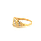 Ring Gelbgold & Weissgold 18k - Hengam-e-Rangin (Farbenspiel)