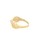 Ring Gelbgold & Weissgold 18k - Mar-e Zendegi (Schlange des Lebens)