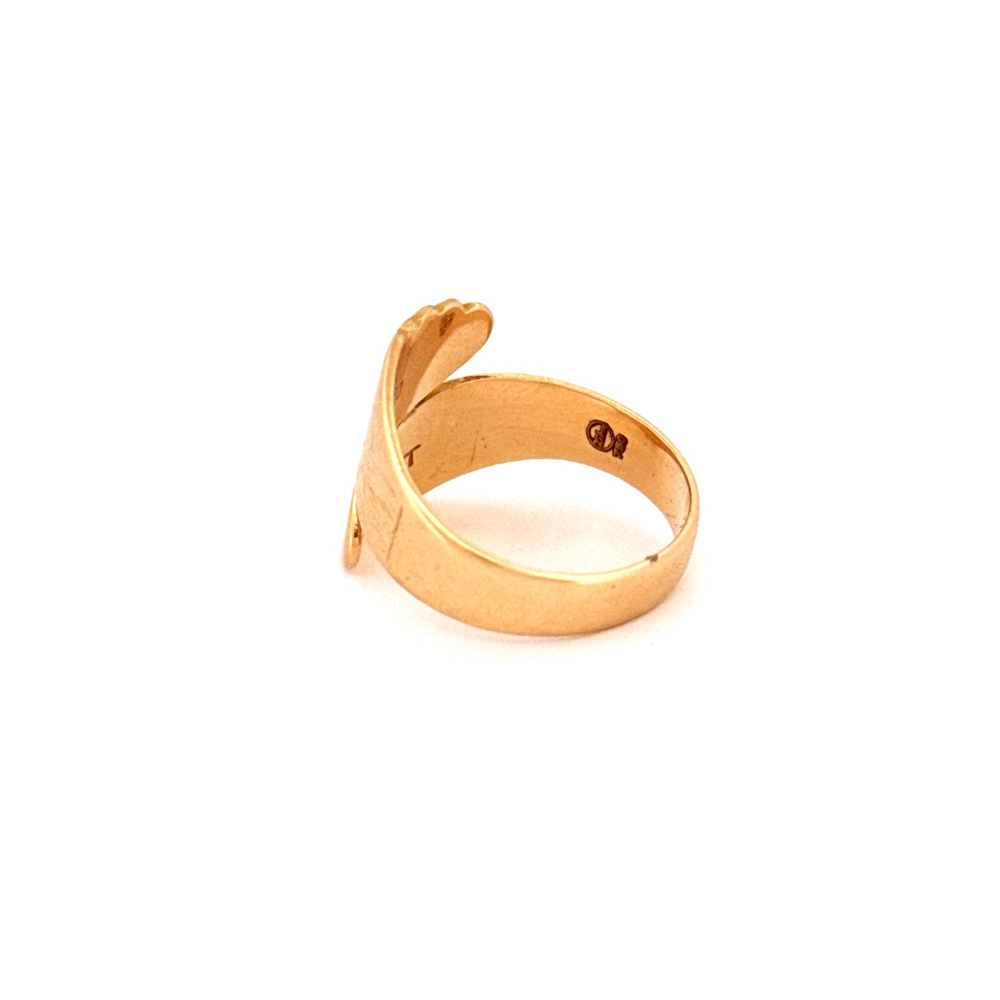 Ring Gold 18k - Barg (Blatt)