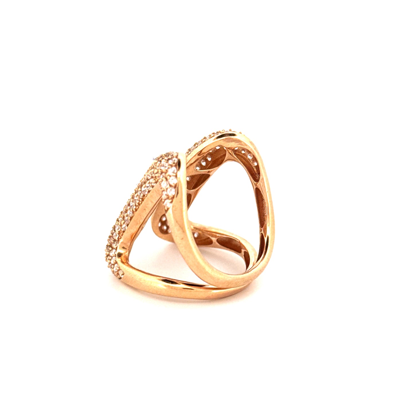 Ring Gelbgold 18k - Raqsandeh (Die Tänzerin)