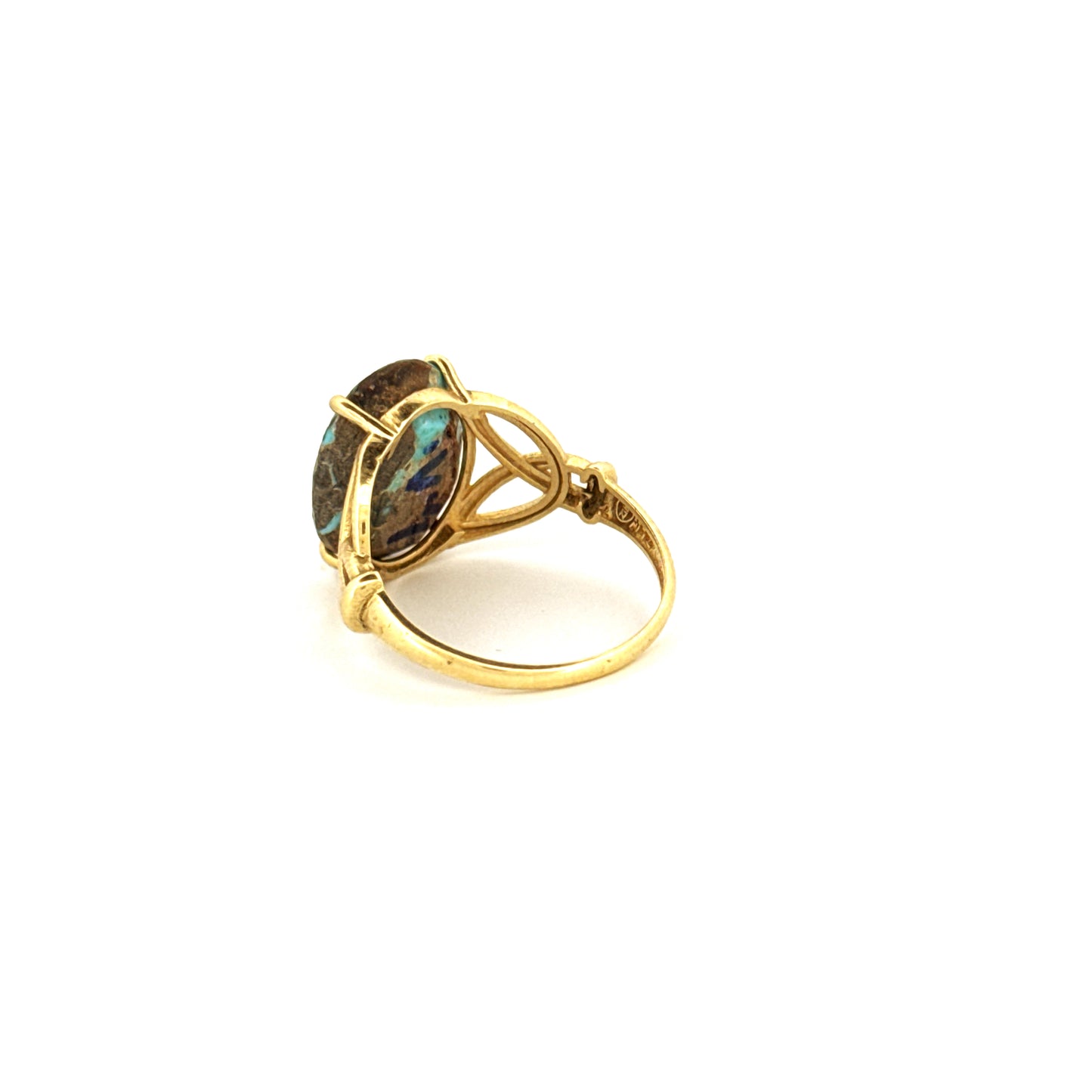 Ring Gelbgold 18k - Firuzeh (Türkis)