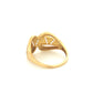 Ring Gelbgold & Weissgold 18k - Zard-o-Sefid Morvaridha-ye (Goldene und weisse Perlen)