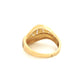 Ring Gelbgold & Weissgold 18k - Bazi-ye Morvarid (Perlenspiel)