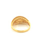 Ring Gelbgold & Weissgold 18k - Hengam-e-Rangin (Farbenspiel)