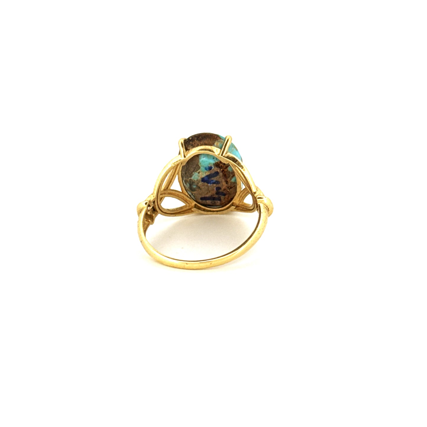 Ring Gelbgold 18k - Firuzeh (Türkis)