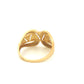 Ring Gelbgold & Weissgold 18k - Zard-o-Sefid Morvaridha-ye (Goldene und weisse Perlen)