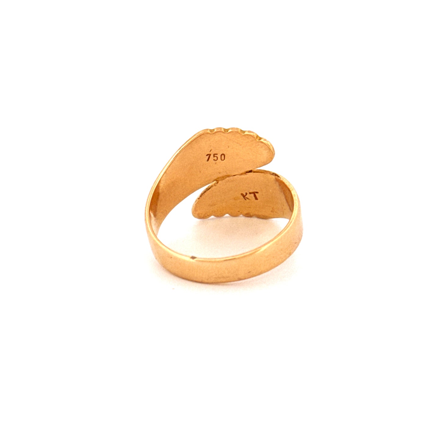 Ring Gold 18k - Barg (Blatt)