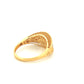 Ring Gelbgold & Weissgold 18k - Hengam-e-Rangin (Farbenspiel)