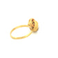 Ring Gelbgold & Weissgold 18k - Der gordische Knoten