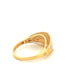 Ring Gelbgold & Weissgold 18k - Hengam-e-Rangin (Farbenspiel)