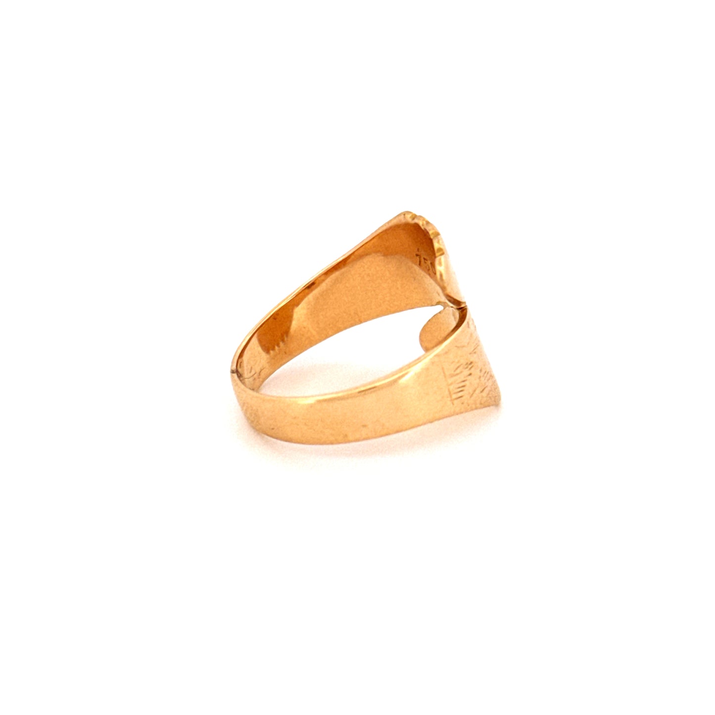 Ring Gold 18k - Barg (Blatt)