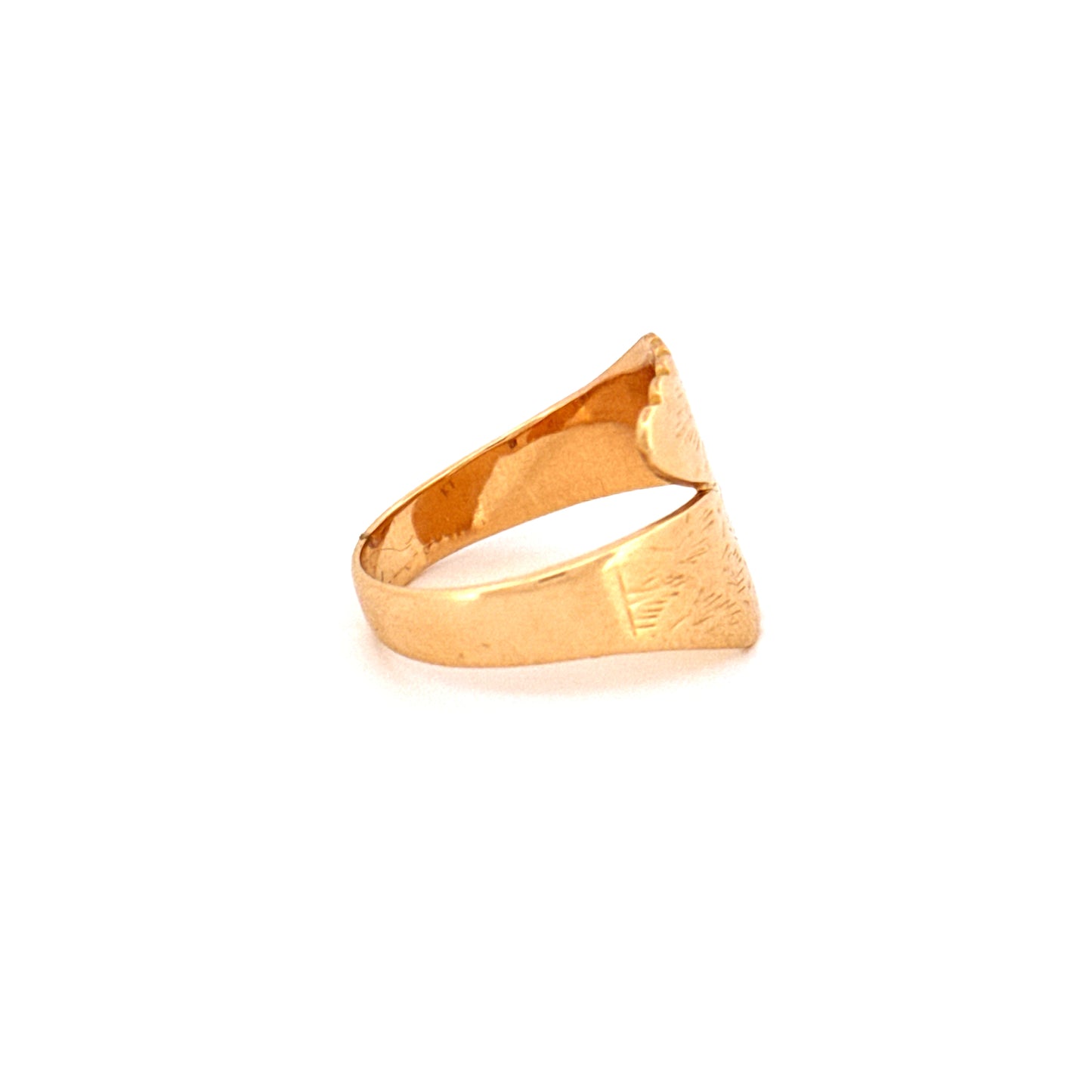 Ring Gold 18k - Barg (Blatt)