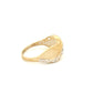 Ring Gelbgold & Weissgold 18k - Mar-e Zendegi (Schlange des Lebens)