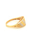 Ring Gelbgold & Weissgold 18k - Hengam-e-Rangin (Farbenspiel)