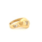 Ring Gelbgold & Weissgold 18k - Bazi-ye Morvarid (Perlenspiel)