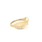 Ring Gelbgold & Weissgold 18k - Mar-e Zendegi (Schlange des Lebens)