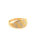 Ring Gelbgold & Weissgold 18k - Hengam-e-Rangin (Farbenspiel)