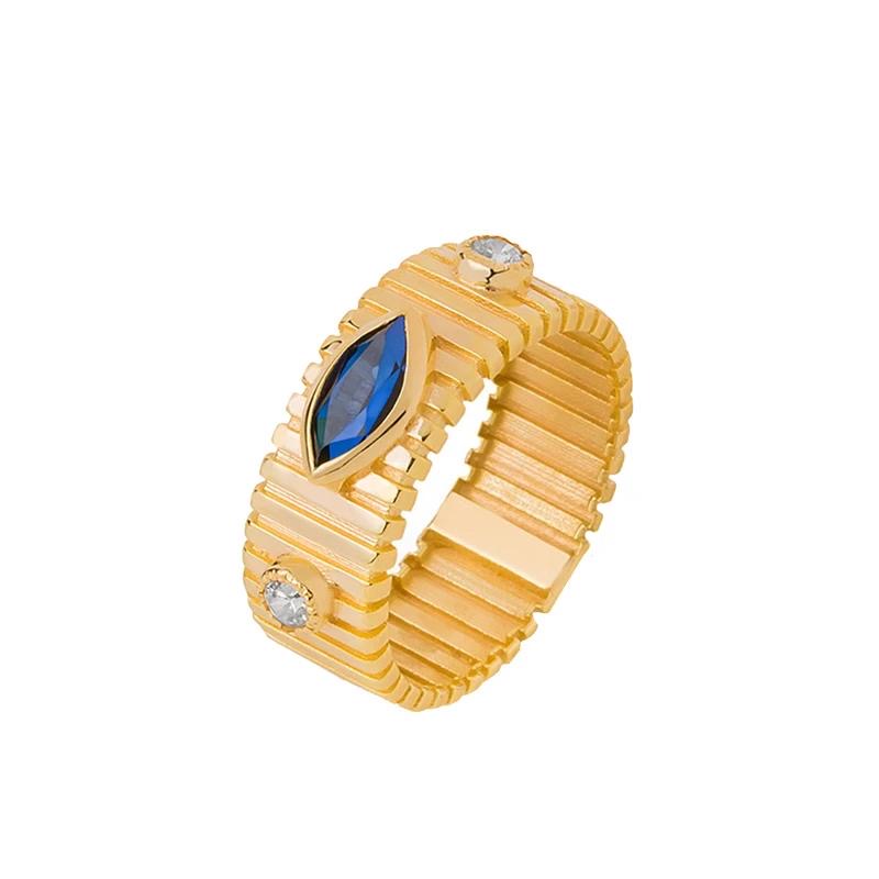 Ring Gelbgold 18k - Cheshm (Auge)