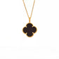 Anhänger Gelbgold 18k - Gol-e Onyx-e Siah (Schwarze Onyx-Blüte)