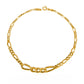 Armband Gelbgold 18k – Zanjir-e Figaro Conic (Figaro-Armband, konisch)
