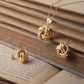 Ohrringe Gelbgold 18k - Gereh-e Tala (Goldener Knoten)
