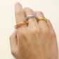 Federring Gold 18k - Bahar (Frühling)