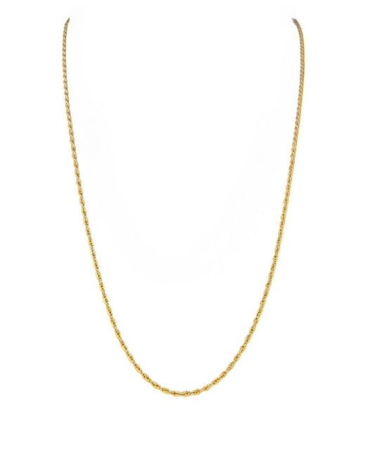 Halskette Gelbgold 18k – Tanab-e Zarif (Filigrane Kordel)