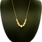Halskette Gelbgold 18k - Morvarid-e Motagharen (Symmetrische Perlen)