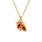 Halskette Gelbgold 18k – Porteghāl (Orange)