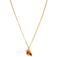 Halskette Gelbgold 18k – Porteghāl (Orange)