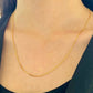 Halskette Gelbgold 18k – Zanjir-e Venice (Venedig Kette)