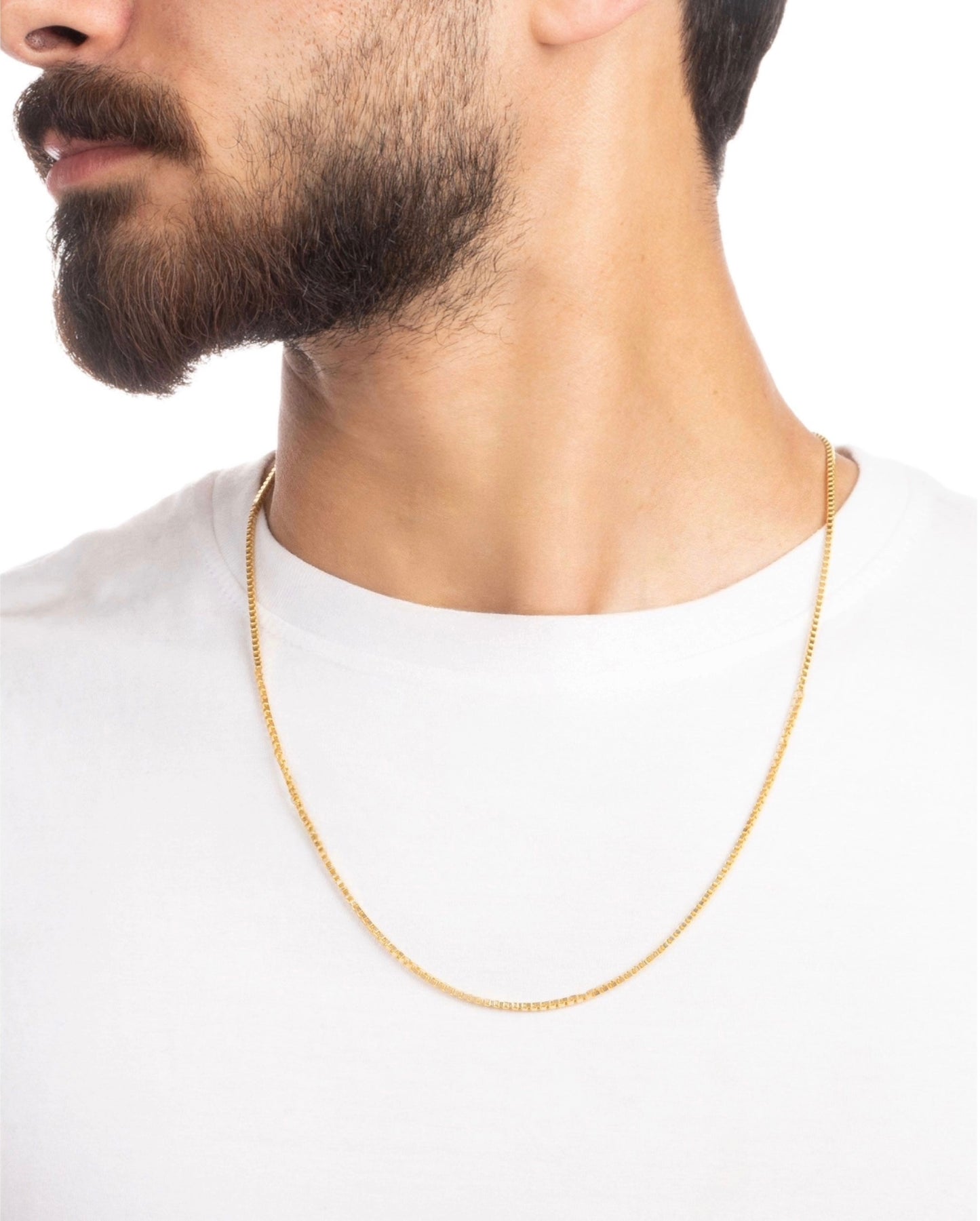 Halskette Gelbgold 18k – Zanjir-e Venice (Venedig Kette)