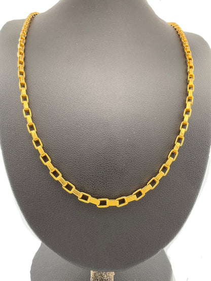 Halskette Gelbgold 18k - Javdaneh (Unvergänglichkeit)