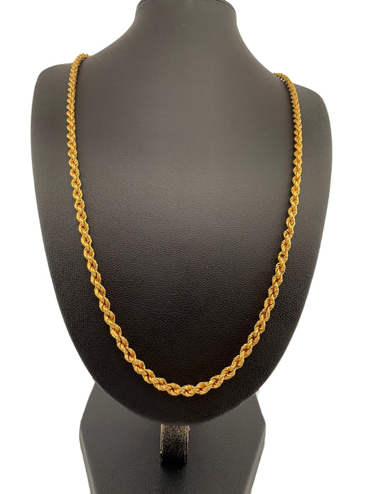 Halskette Gelbgold 18k - Tanab (Kordel)