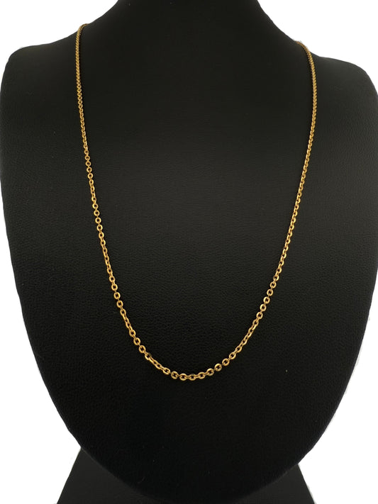 Halskette Gelbgold 18k - Zanjir-e Zarif (Feine Kette)