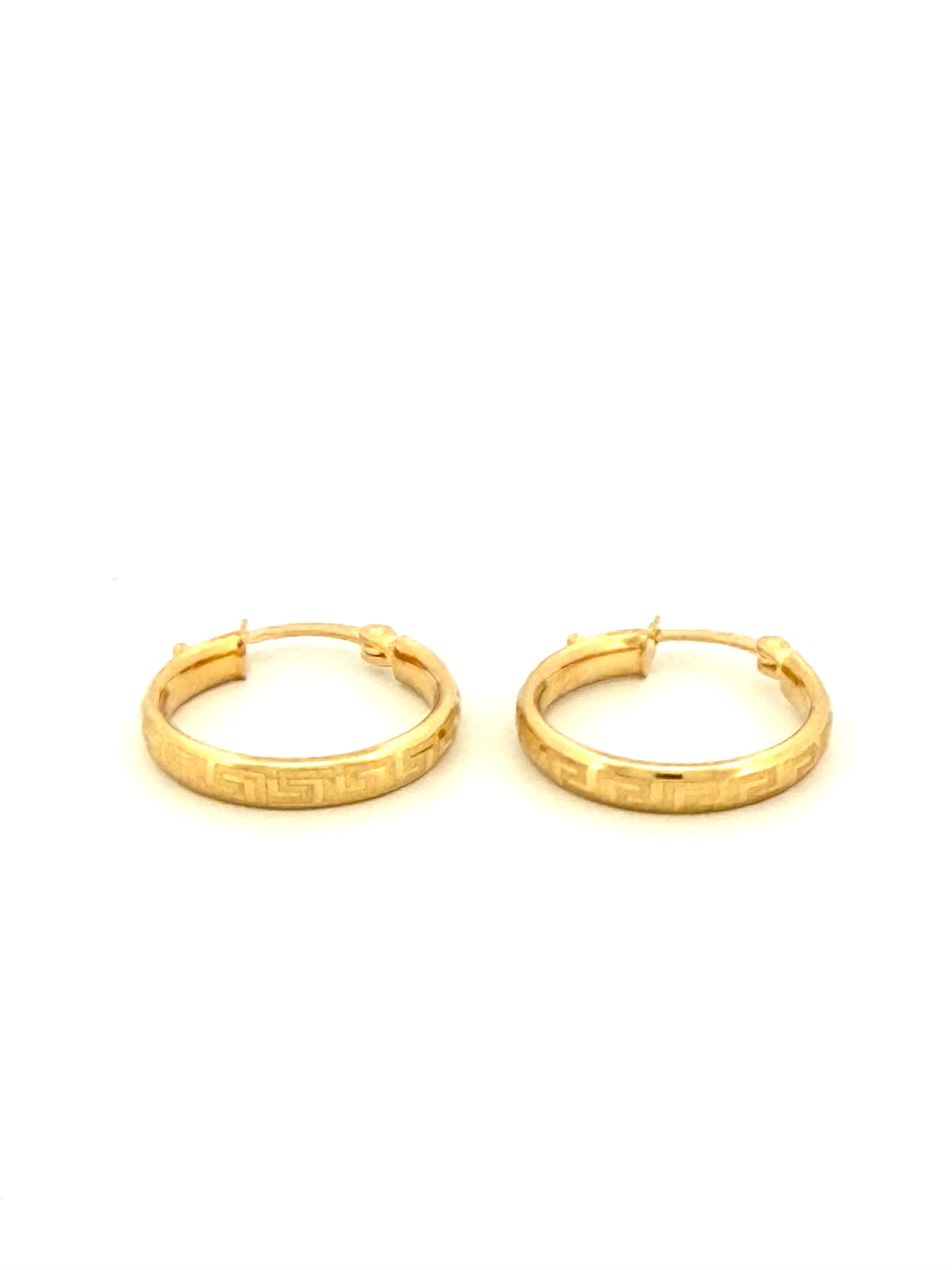 Ohrringe Gelbgold 18k - Meandra (Mäander)